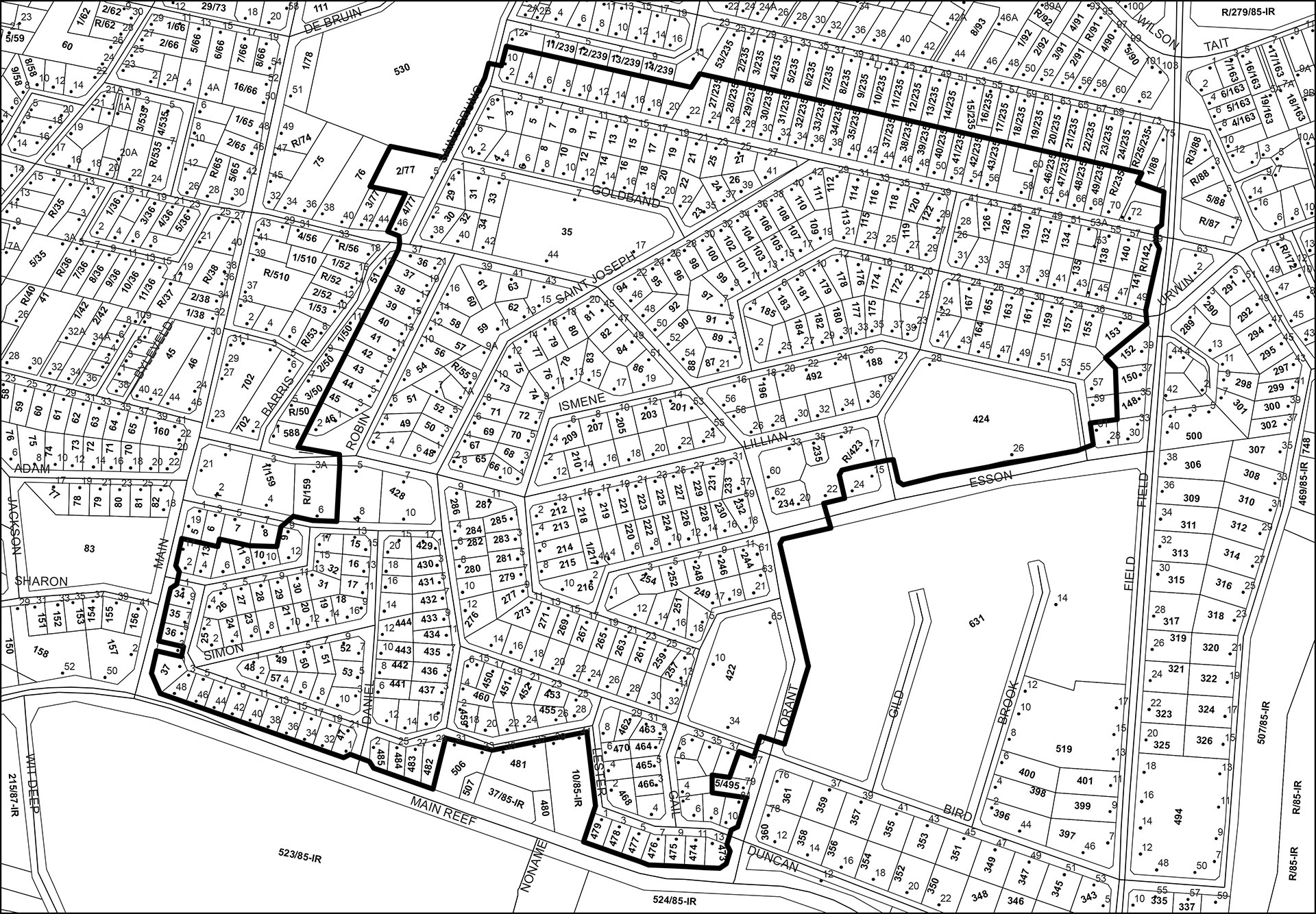 Lilianton Map